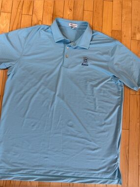 Peter Millar Summer Comfort Golf Polo TPC Boston event. Men’s XL Excellent
